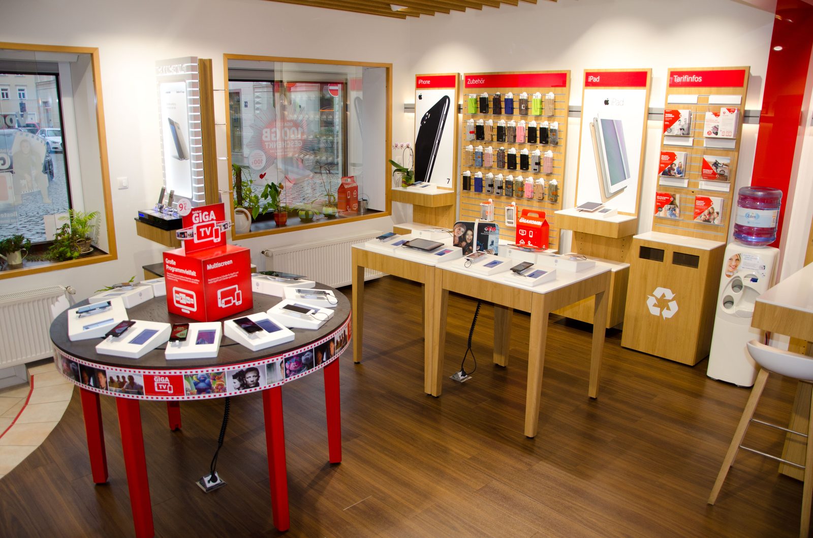 Innenansicht Vodafone Fachhandel Kamenz