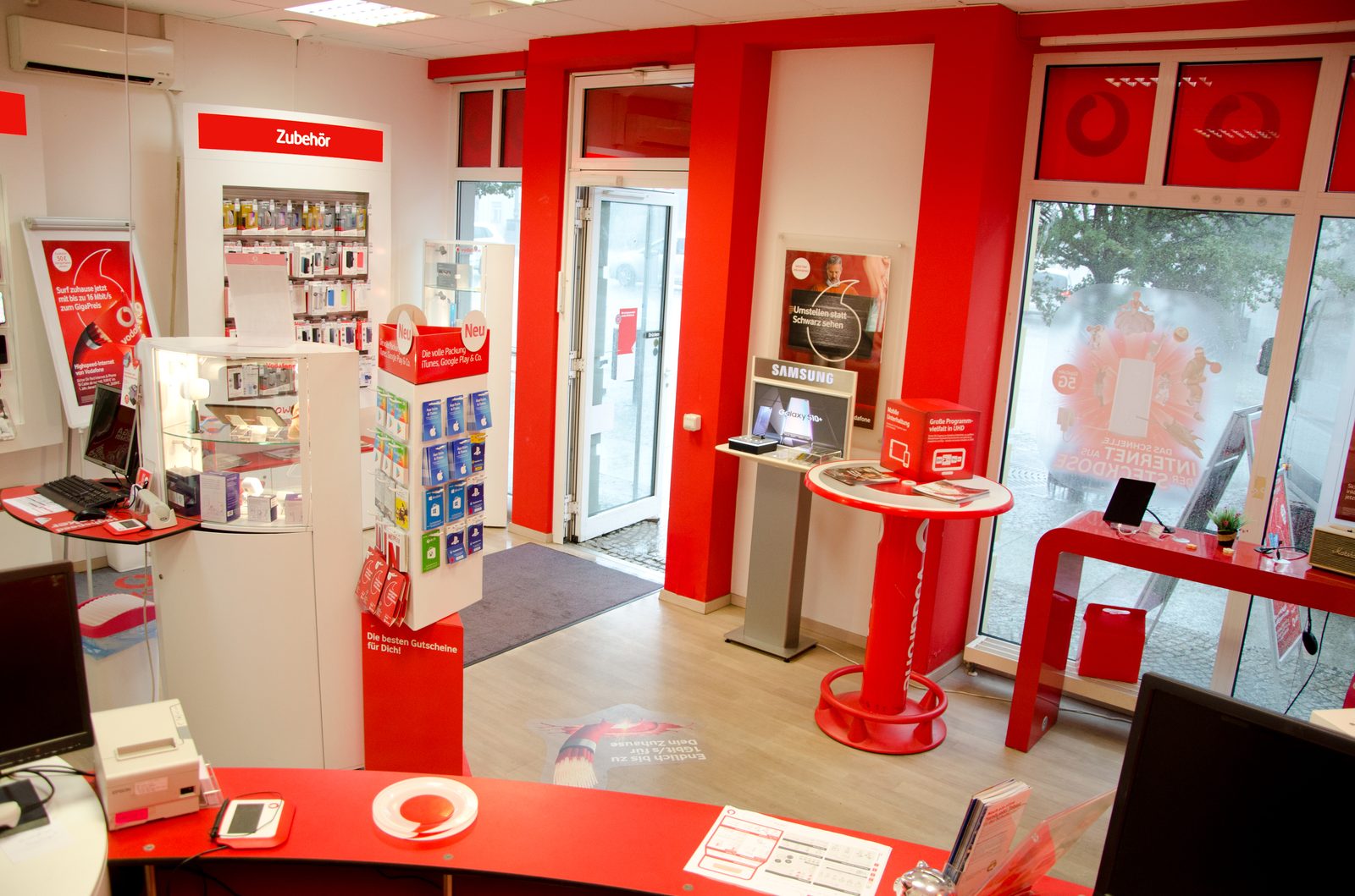 Innenansicht Vodafone Fachhandel Spremberg