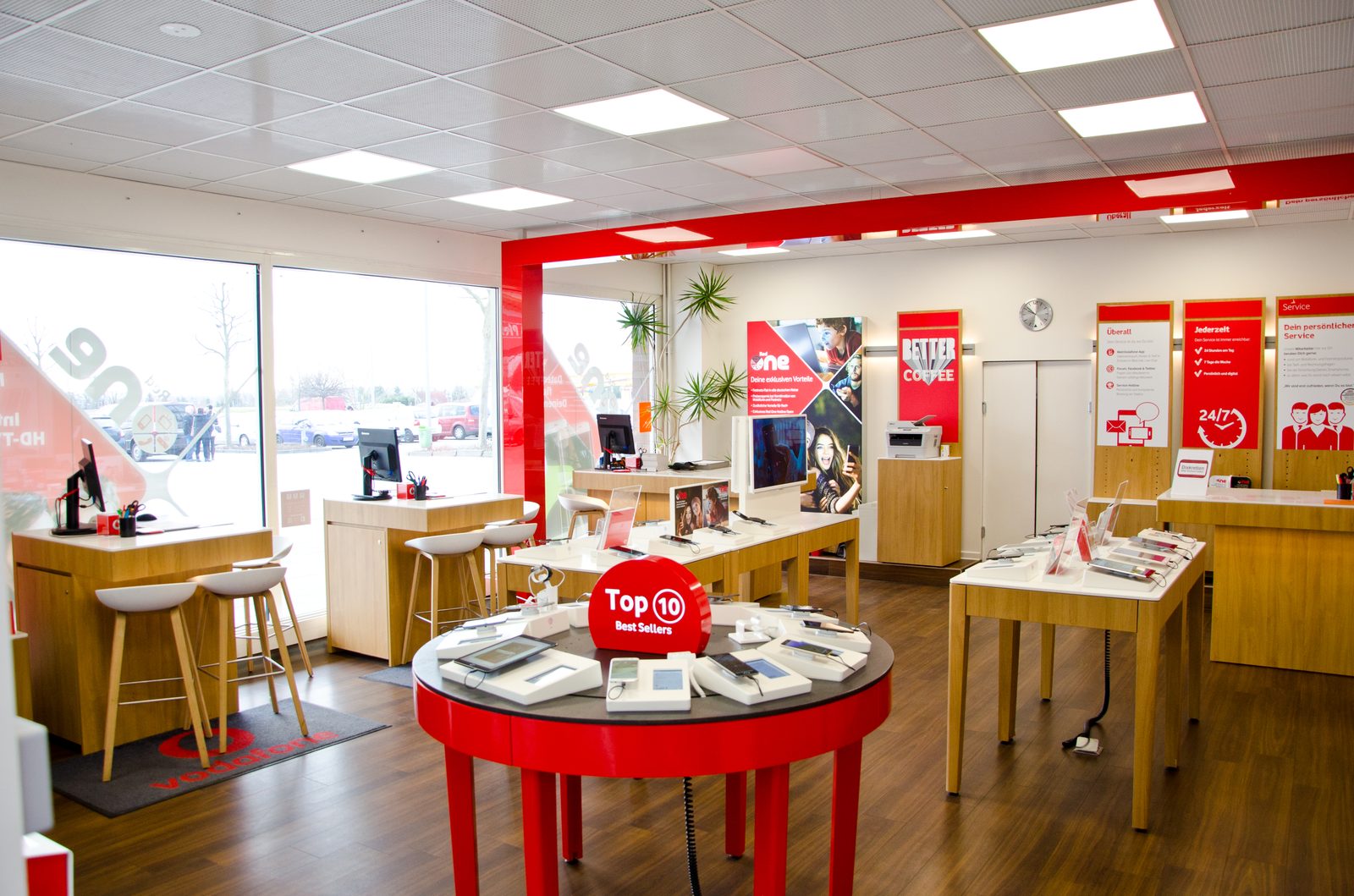 Innenansicht Vodafone Fachhandel Torgau