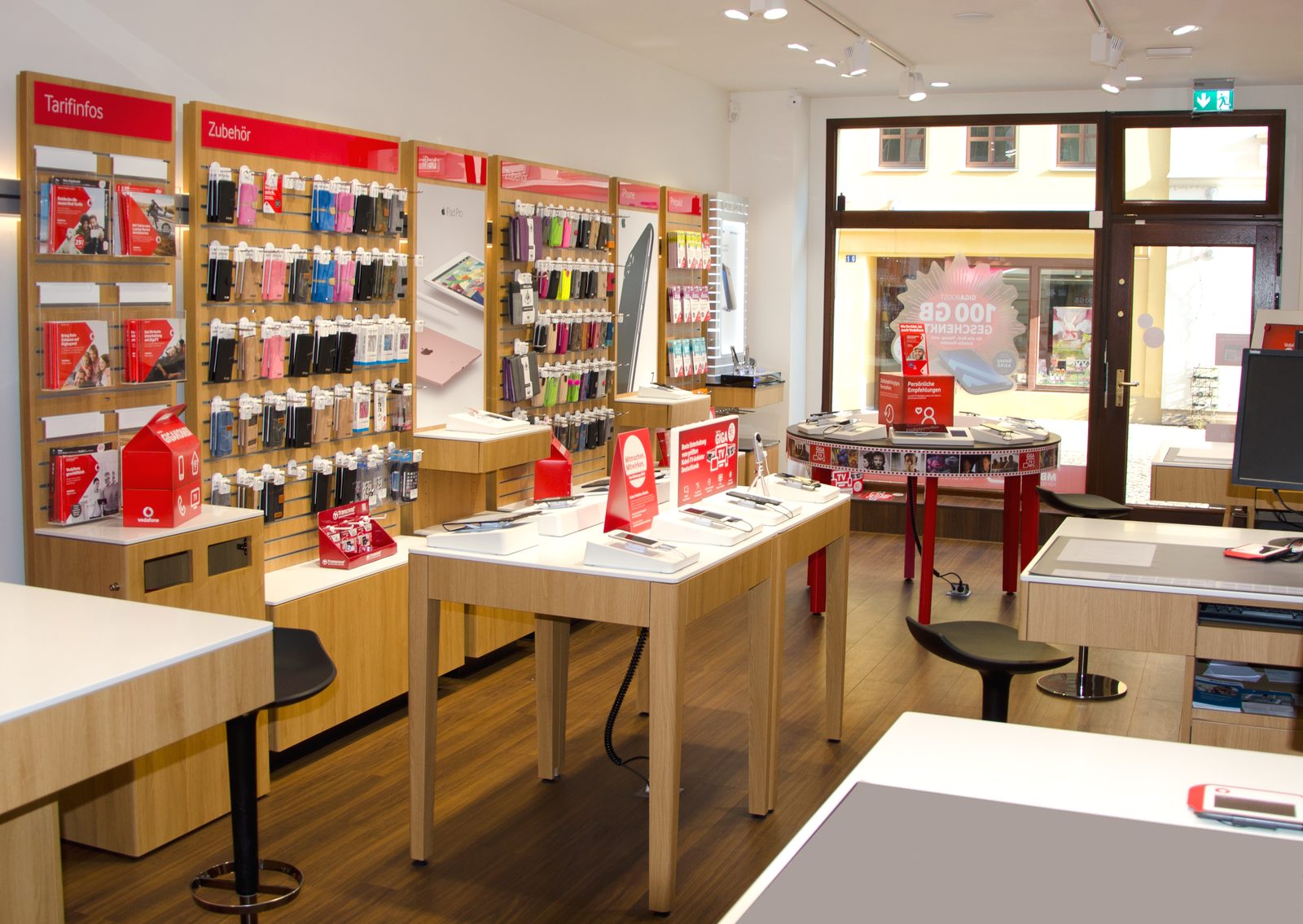 Innenansicht Vodafone Fachhandel Wittenberg